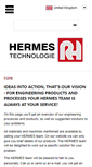 Mobile Screenshot of hermes-technologie.com